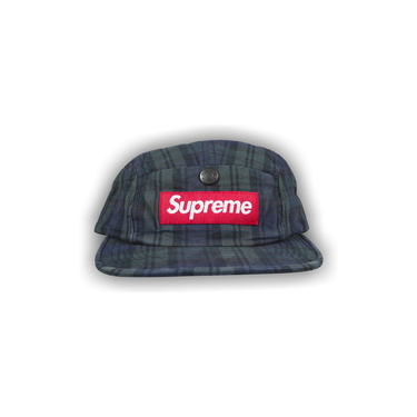 Buy Supreme Snap Button Pocket Camp Cap 'Plaid' - FW18H98