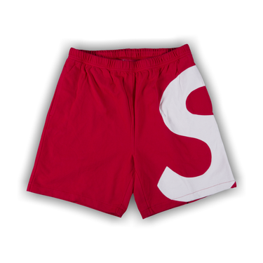 Buy Supreme S Logo Short Red SS19SH5 RED GOAT