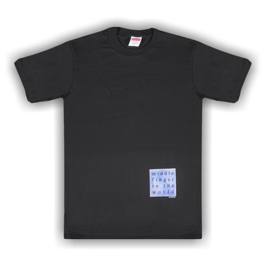 Middle finger to the world tee 2025