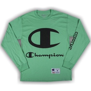 Buy Supreme x Champion Long Sleeve T Shirt Mint SS17KN3
