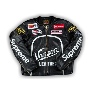 希少 美品 Supreme Vanson Leather Star Jacket Supreme Vanson Leather Star Jacket (SS17) - $1098