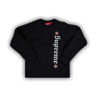 Buy Supreme x Independent Fuck The Rest Crewneck 'Black
