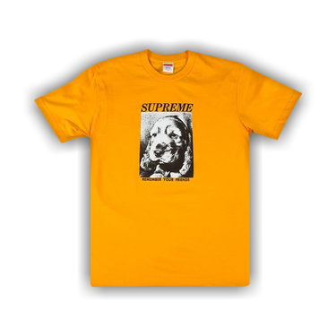 Buy Supreme Remember T-Shirt 'Orange' - FW18T45 ORANGE | GOAT