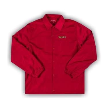 Buy Supreme Gonz Logo Coaches Jacket Red SS18J81 RED GOAT