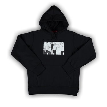 Buy Supreme Classic Ad Hooded Sweatshirt 'Black' - SS19SW74