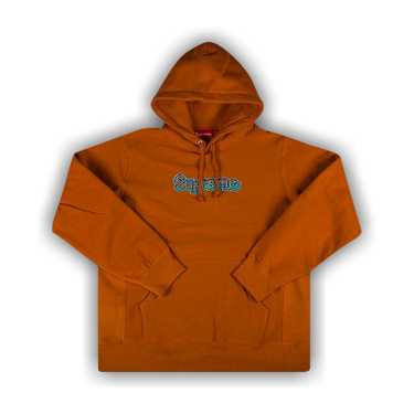 Buy Supreme Gonz Logo Hooded Sweatshirt Brown SS18SW18 BROWN GOAT