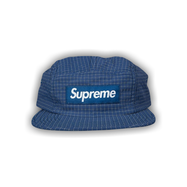Buy Supreme Reflective Ripstop Camp Cap 'Navy' - FW18H17 NAVY | GOAT
