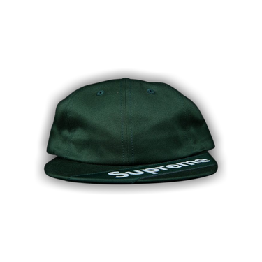 Buy Supreme Visor Label 6 Panel 'Green' - SS18H44 GREEN | GOAT IT