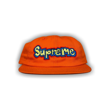 Buy Supreme Gonz Logo 6 Panel Cap 'Orange' - SS18H26 ORANGE | GOAT