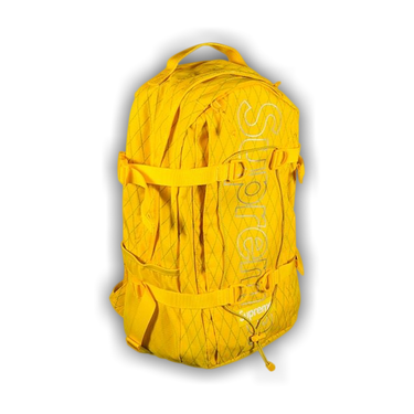 Buy Supreme Backpack Yellow FW18B8 YELLOW GOAT UK