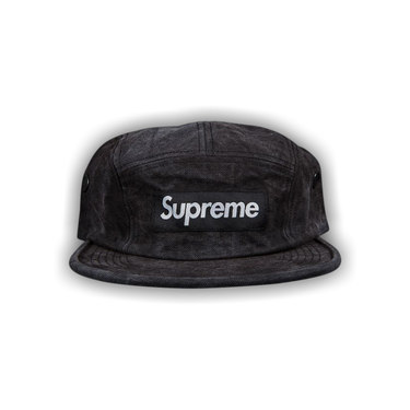 Buy Supreme Washed Canvas Camp Cap 'Black' - FW19H64 BLACK | GOAT