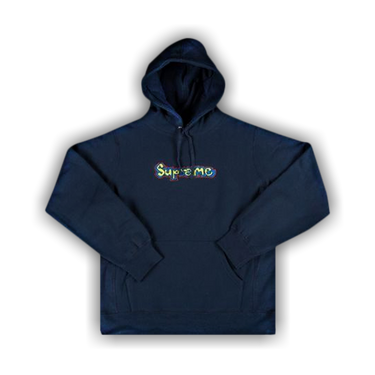 Size xl Supreme Gonz Logo Hooded Sweatshirt 'Navy'