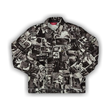 ◆Supreme Vibrations Corduroy Jacket 柄　ブルゾン　Sサイズ Supreme◇18SS&frasl;vibrations corduroy pant&frasl;ボトム&frasl;32&frasl;コーデュロイ&frasl;RED