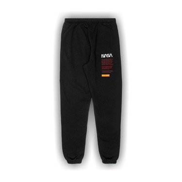 Buy Heron Preston Nasa Facts Slim Pant Black HMCH005F198080201088 GOAT