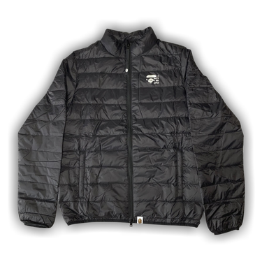 Bape happy new year light down jacket black cheap
