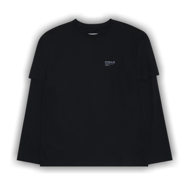 Buy C2H4 Double Layered Long-Sleeve T-shirt 'Black' - R001 X008