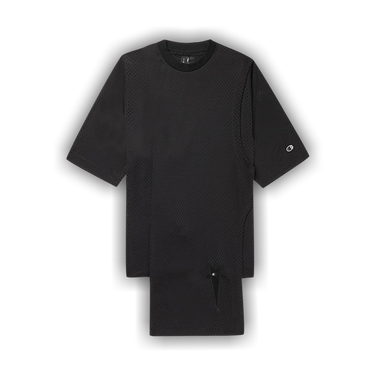 Buy Rick Owens X Champion Black Mesh Toga Tee 'Black
