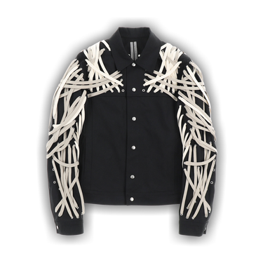 Buy Rick Owens Tecuatl Megalaced Worker Jacket 'Black