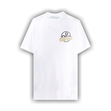 Buy Off-White Tape Arrows Short Sleeve Over Tee 'White