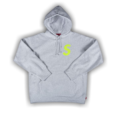 Buy Supreme S Logo Hooded Sweatshirt 'Ash Grey' - FW19SW2