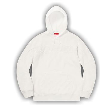 Buy Supreme Set In Hooded Sweatshirt 'White' - SS19SW43 WHITE | GOAT