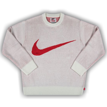 Supreme x Nike Swoosh Sweater 'White'
