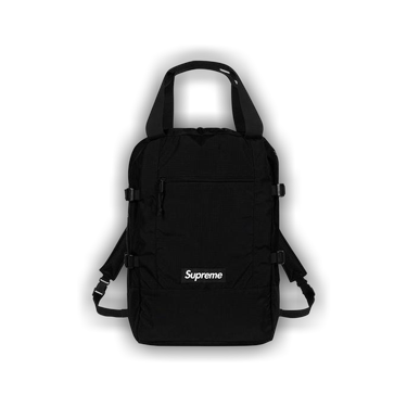 Buy Supreme Tote Backpack 'Black' - SS19B13 BLACK | GOAT