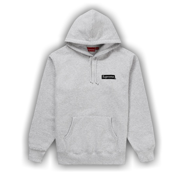 Buy Supreme Stop Crying Hooded Sweatshirt 'Grey' - FW19SW62