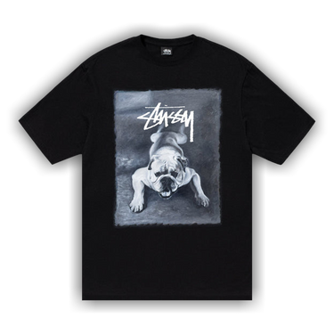 Buy Stussy Bulldog Tee 'Black' - 1904844 BLAC | GOAT