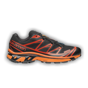 Salomon XT-6 Black Magnet Vibrant Orange | Hype Clothinga
