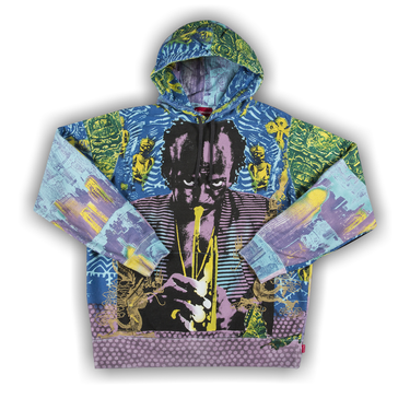 Buy Supreme Miles Davis Hooded Sweatshirt 'Blue' - SS20SW5 BLUE | GOAT