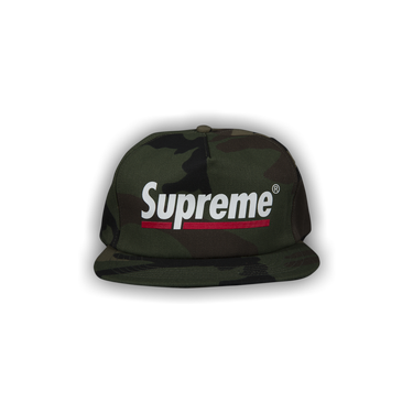 Buy Supreme Underline 5-Panel 'Woodland Camo' - SS20H55 WOODLAND