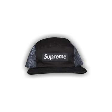 Buy Supreme Snakeskin Mesh Camp Cap 'Black' - SS20H29 BLACK | GOAT