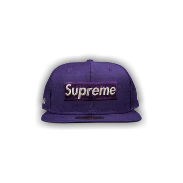 Buy Supreme $1M Metallic Box Logo New Era 'Purple' - SS20H21