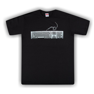 Supreme keyboard deals tee black