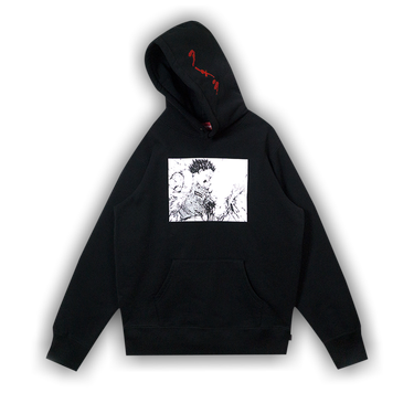 Buy Supreme Akira Arm Hooded Sweatshirt 'Black' - FW17SW49