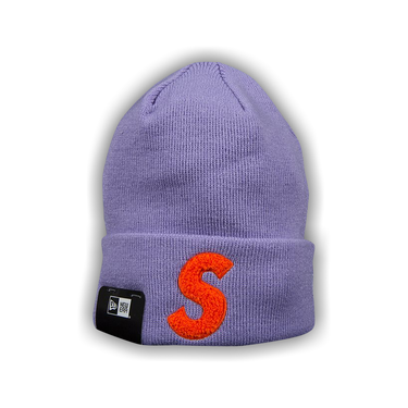 Buy Supreme x New Era S Logo Beanie 'Purple' - FW19BN27
