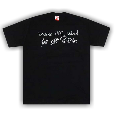Wake the world tee supreme sale
