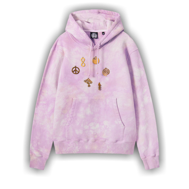 Buy Stussy x Dries Van Noten Bandana Hoodie 'Lilac' - 318043