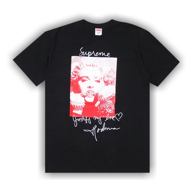 Supreme Madonna T-Shirt 'Black' | GOAT