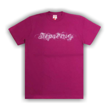 Buy Supreme Smoke Tee 'Magenta' - FW19T21 MAGENTA | GOAT