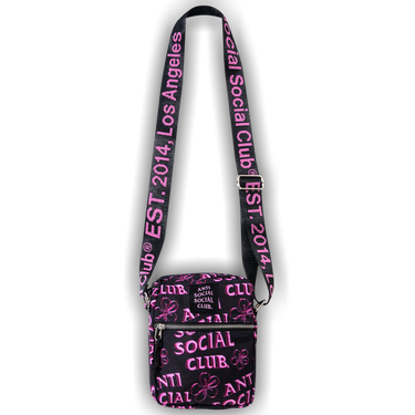 Buy Anti Social Social Club Coral Crush Side Bag Black 0657 1FW2208CCSB BLAC GOAT DE