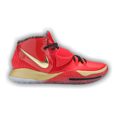RARE Nike Kyrie 6 All Star Trophies Triple Red Mens Shoes