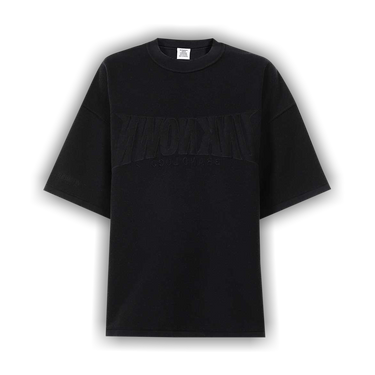 大人の上質  Unknown Vetements Buy Oversized Black 'Dirty T-Shirt トップス