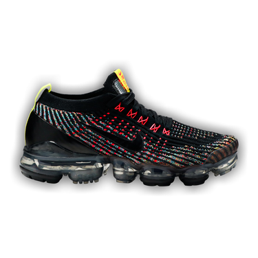 Women's nike air vapormax flyknit 3 running shoes black 2025