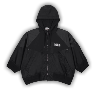 Buy Nike x Sacai Full Zip Hooded Jacket 'Black' - DQ9048 010 | GOAT
