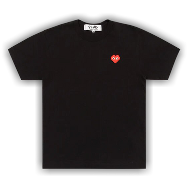 Buy Comme des Garçons PLAY x Invader Heart Tee 'Black' - AZ T322