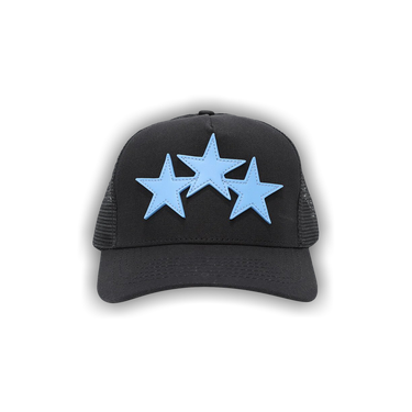 Buy Amiri 3 Star Trucker Hat 'Blue' - PS23MAH052 864 BLUE | GOAT