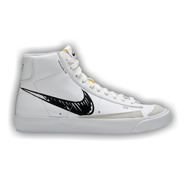 Buy Blazer Mid 77 Sketch Black CW7580 101 GOAT