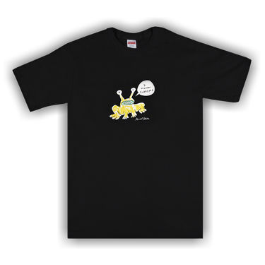 Buy Supreme x Daniel Johnston Frog Tee 'Black' - SS20T44